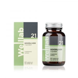 БАД для печени Welllab GOODLIVER FORMULA, 60 капсул